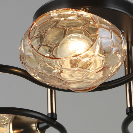 Потолочная люстра Reluce 04986-0.3-03 COFFEE+FGD