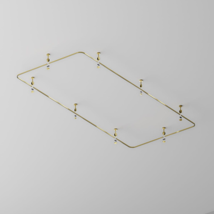 Радиусный коннектор для шинопровода Maytoni Flarity TRX154-RC80-BS