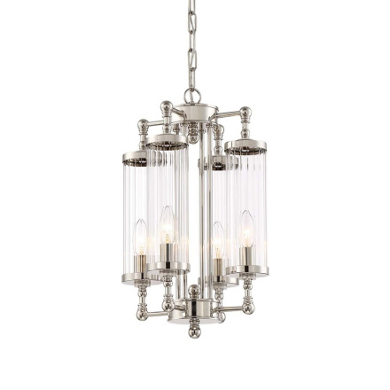 Подвесная люстра DeLight Collection Regis BC404-4 nickel