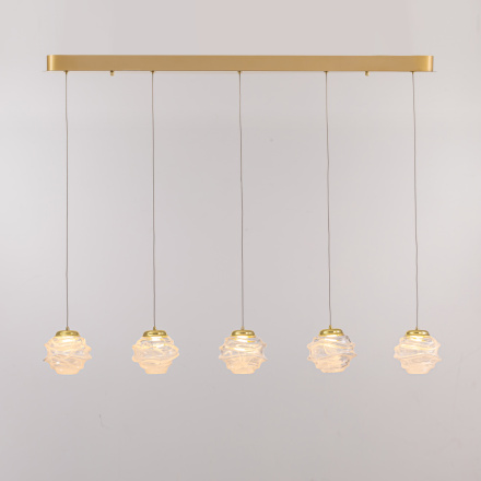 Подвесной светильник Delight Collection MD25030003-5B gold/clear