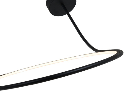 Подвесная люстра Italline IT013-6025 black 3000K