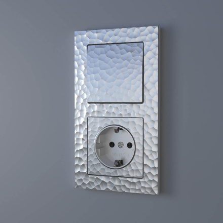 Розетка Werkel Hammer серебряный 4690389162800