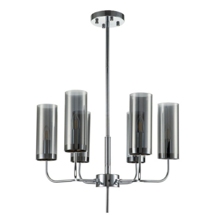 Люстра на штанге Indigo Balletto 13014/6R Chrome V000257
