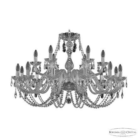 Подвесная люстра Bohemia Ivele Crystal 101/12+6/360 Ni