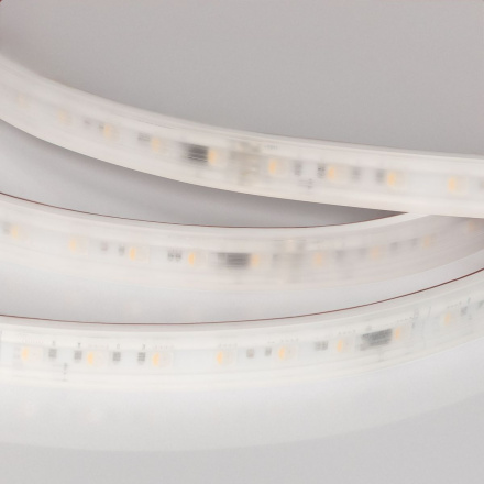 Светодиодная лента герметичная Arlight DMX-PS-B70-14mm 24V RGBW-Warm-PX7 (17 W/m, IP67, 5060, 5m) (CRI>90) 056722