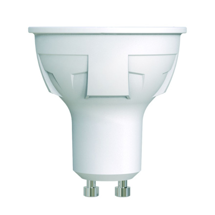 Лампа светодиодная Uniel LED-JCDR 6W/6500K/GU10/FR PLP01WH UL-00011020