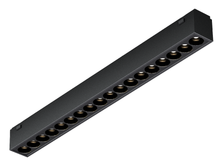 Трековый магнитный светильник iLedex Vision SMART 4825-039-L293-18W-36DG-BK