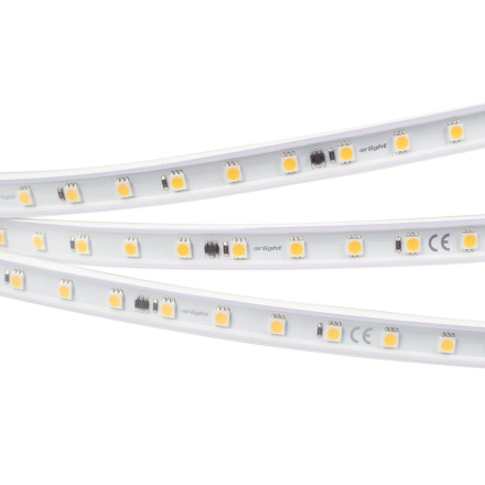 Светодиодная лента Arlight ARL-PV-B54-15.5mm 230V White6000 (8 W/m, IP65, 5060, 50m) 027056(2)