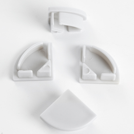 Заглушка без отверстия для профиля CAB280 (комплект 4шт) Feron LD379 48254