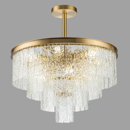 Люстра на штанге Belfast Harland 6308-6 BR CL