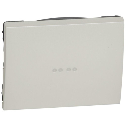 Лицевая панель Legrand Galea Life выключателя с подсветкой перламутр 771534