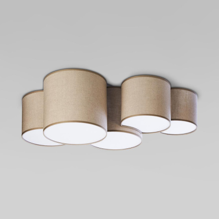Потолочная люстра TK Lighting 6593 Mona Nature