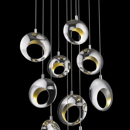 Подвесной светильник Delight Collection 98032 P98032 chrome