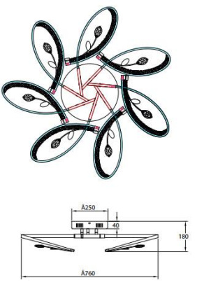 Лампа светодиодная (UL-00006499) Uniel GX53 7W 4000K призма LED-GX53-7W/4000K+3000K/GX53/PR PLB02WH