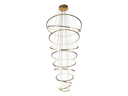 Подвесная люстра Newport 15000 15211/S champagne gold М0068688