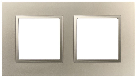 Рамка для розеток и выключателей на 2 поста Эра 14-5012-04 Б0060579