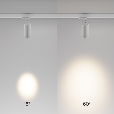 Трековый трехфазный светильник Maytoni Focus Zoom TR198-3-20W2.7K-Z-W