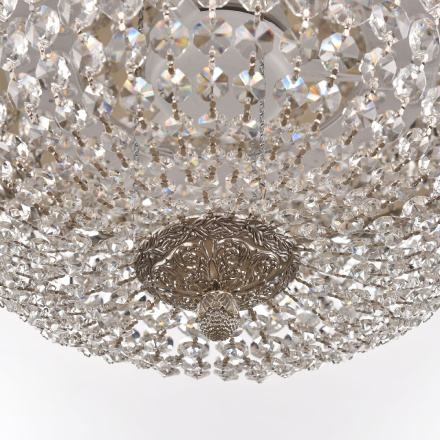 Потолочная люстра Bohemia Ivele Crystal 19011/55IV/LED-DIM Ni
