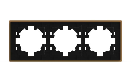 Рамка трехместная ELBI Arya 511-025900-227