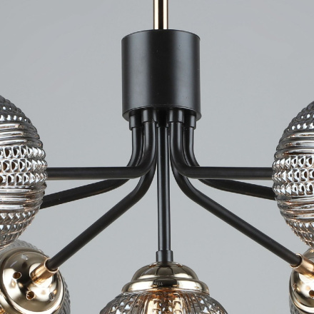 Люстра на штанге Reluce 05126-0.3-07 COFFEE+FGD