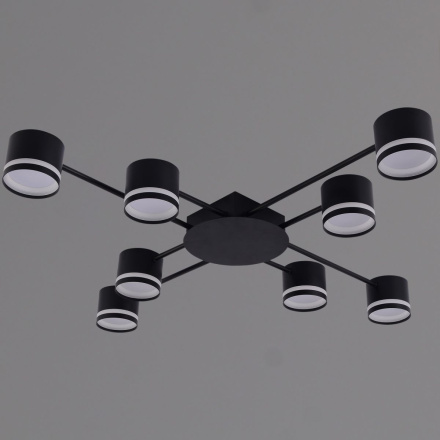 Потолочная люстра Reluce 56730-0.3-08 GX53 BK