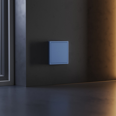 Заглушка Voltum S70 с суппортом, (деним) VLS080115