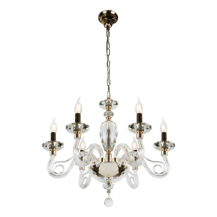 Подвесная люстра iLamp Modo P2328-6 GD