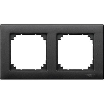 Рамка 2-постовая Schneider Electric Merten System M MTN486214