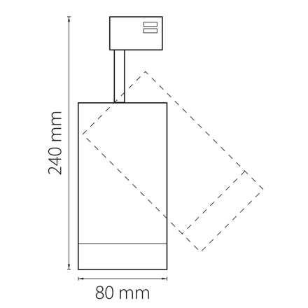 Трековый светодиодный светильник Lightstar Canno Led 303272