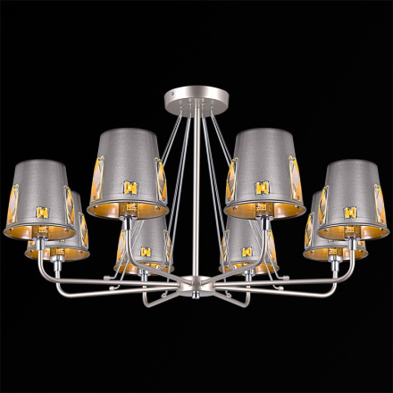 Люстра на штанге Illumico IL9407-8PSQ-29 CHS CR