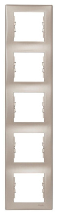 Рамка 5-постовая вертикальная Schneider Electric Sedna SDN5801568