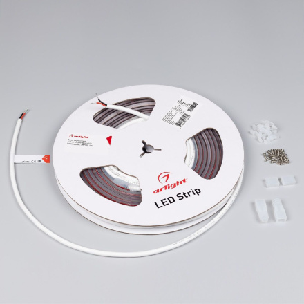 Светодиодная лента герметичная Arlight CSP-PFS-X320-10mm 24V Warm2700 (10 W/m, IP68, TWP100, 5m) 045053