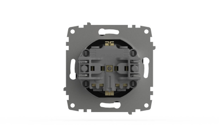 Розетка с заземлением и защитой от детей ELBI Zena Vega 609-014800-243
