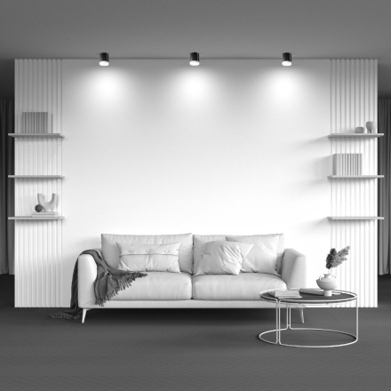 Потолочный светильник Maytoni Technical Hoop C086CM-GX53-MRD-BW