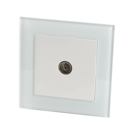 Розетка телевизионная Stekker Катрин белый GLS00-7008-01 39247