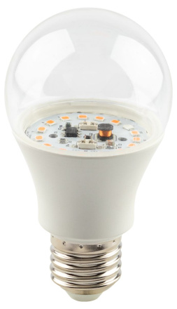 Светодиодная фитолампа для растений Эра ФИТО A60-15W-PL-E27-GR Б0064548