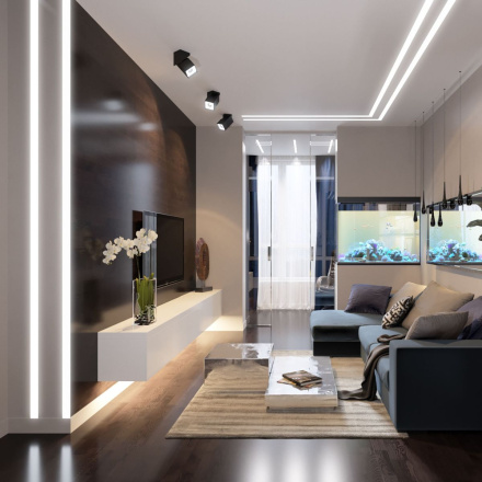 Профиль встраиваемый Apeyron ширина ленты до 10мм 08-06-01