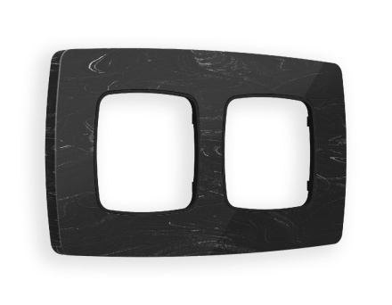 Рамка двухместная Ambrella Volt Opera OF940702