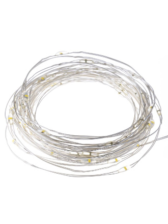 Светодиодная гирлянда TDM Electric Роса50 2хCR2032 теплый белый без мерцания SQ0361-0055