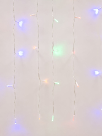 Уличная светодиодная гирлянда Uniel занавес 220V разноцветный ULD-C2030-240/TWK MULTI IP67