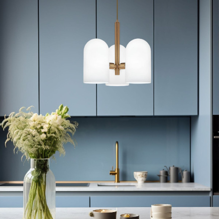 Подвесной светильник Eurosvet Bambola 50357/3 латунь a065660