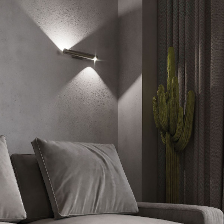 Настенный светильник Eurosvet Tybee 40161 LED титан a063050