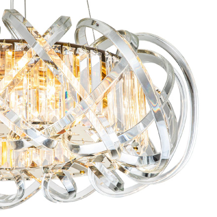 Подвесная люстра Indigo Braccia 12007/6P Gold V000398