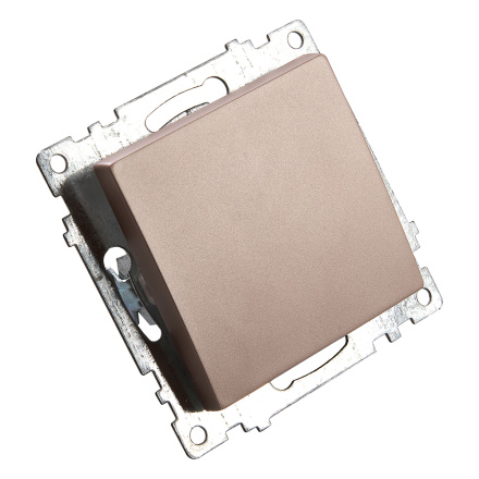 Выключатель одноклавишный Stekker Катрин GLS10-7110-02 49179