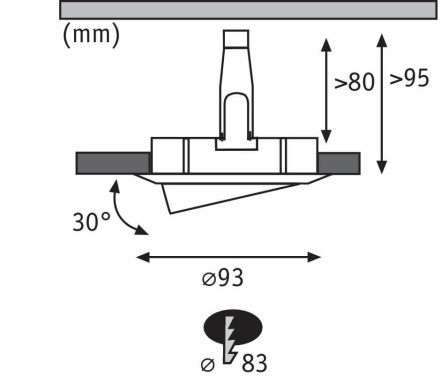 Влагозащищенный светильник Paulmann 93672