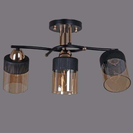 Потолочная люстра Reluce 09131-3.3-03 FG+BK