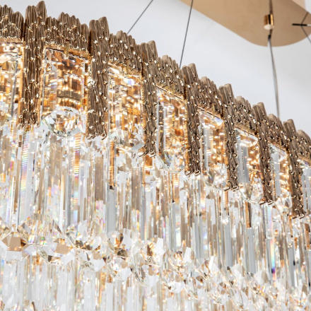 Подвесная люстра Modelux ML.830.1200 GD