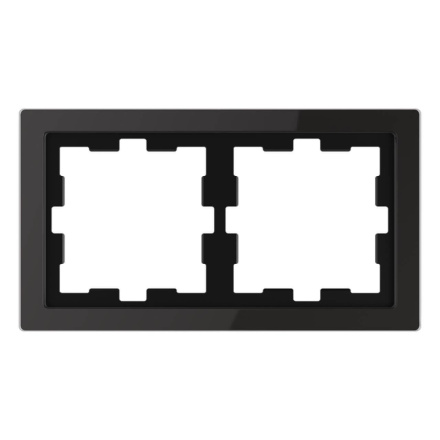 Рамка 2-постовая Schneider Electric Merten D-Life MTN4020-6503