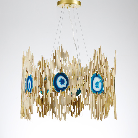 Подвесная люстра DeLight Collection Boho 9275P-6 gold