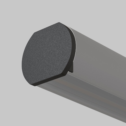 Заглушка для круглового шинопровода (2 шт.) Maytoni Basity TRA172EC-R-11B